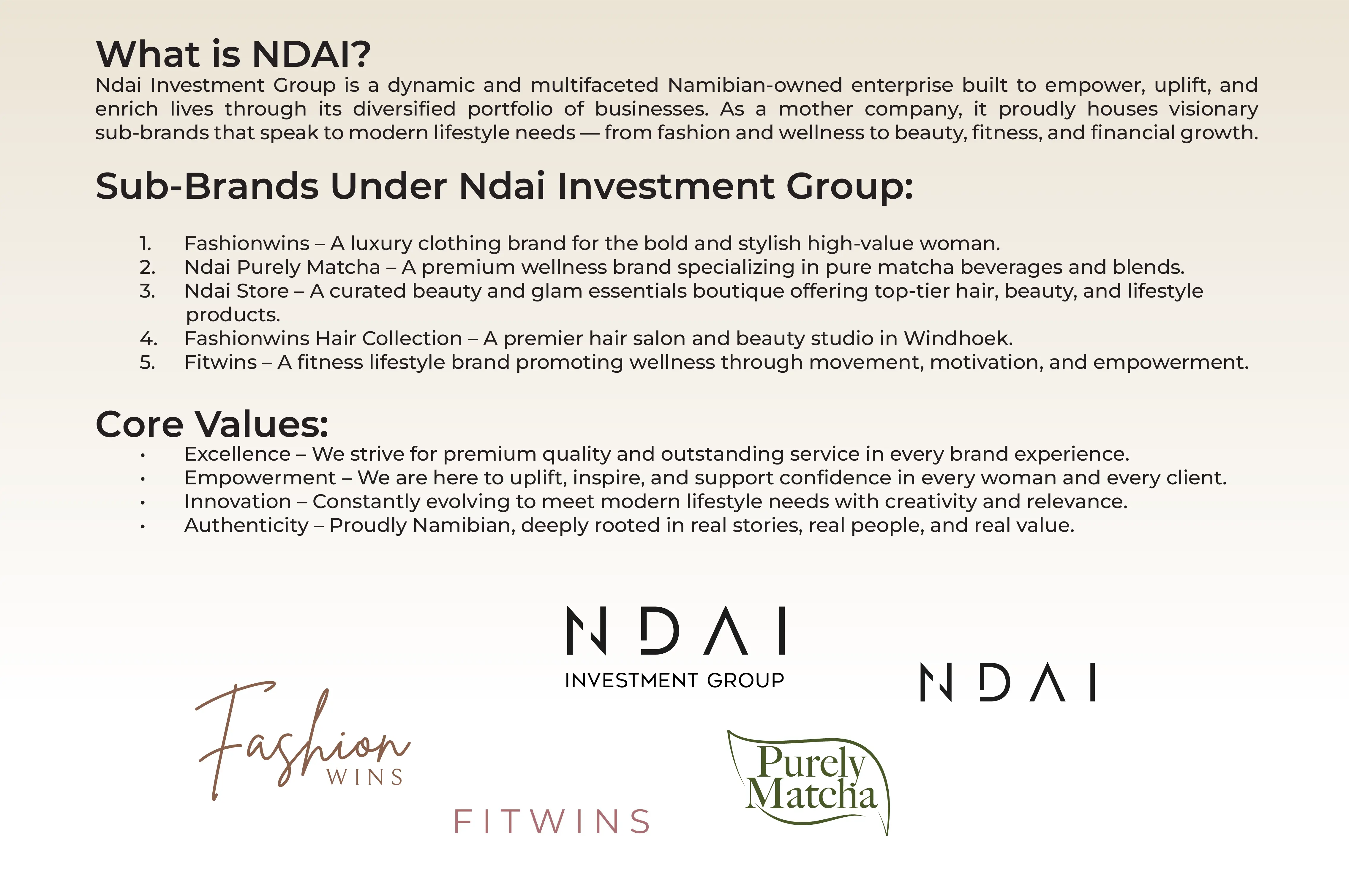 Ndai NDAI Rebranding Project | Formque Digital